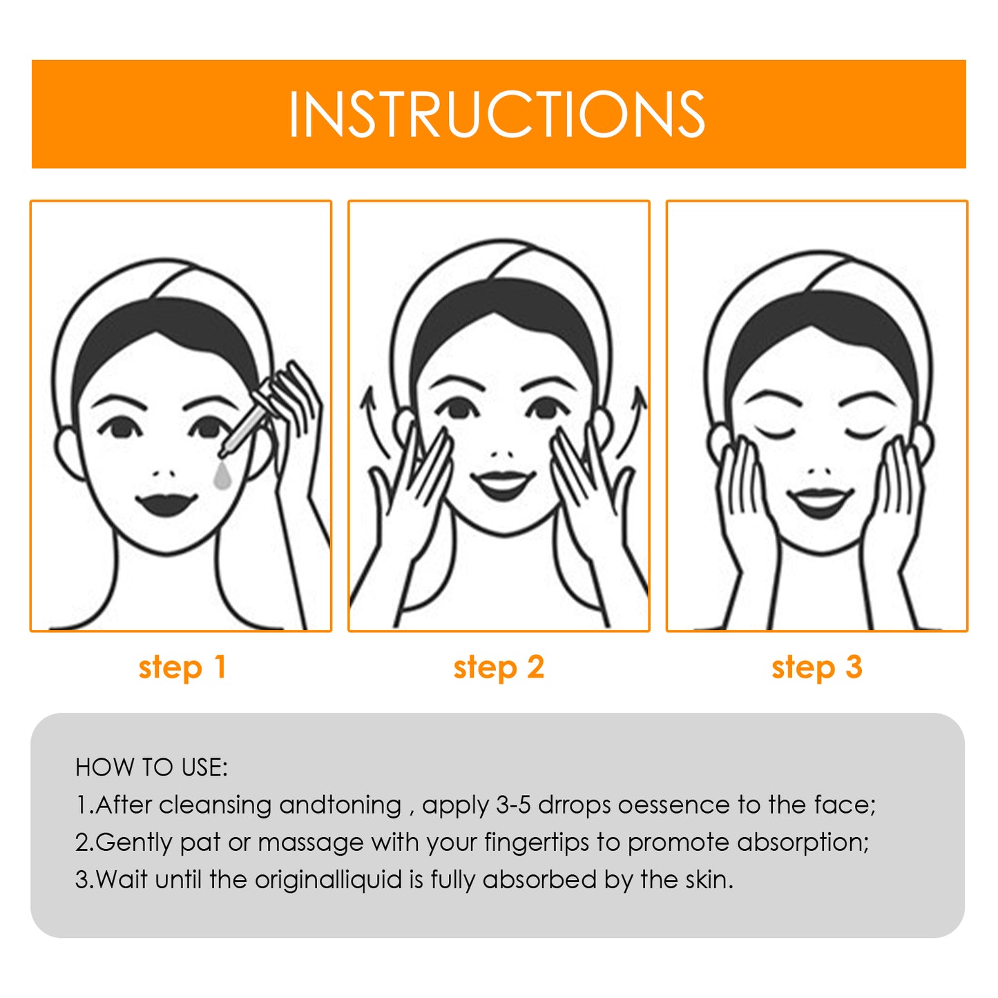 Turmeric Essential Oil Skin Firming Skin Care Gentle Care Moisturizing Facial Essential Oil