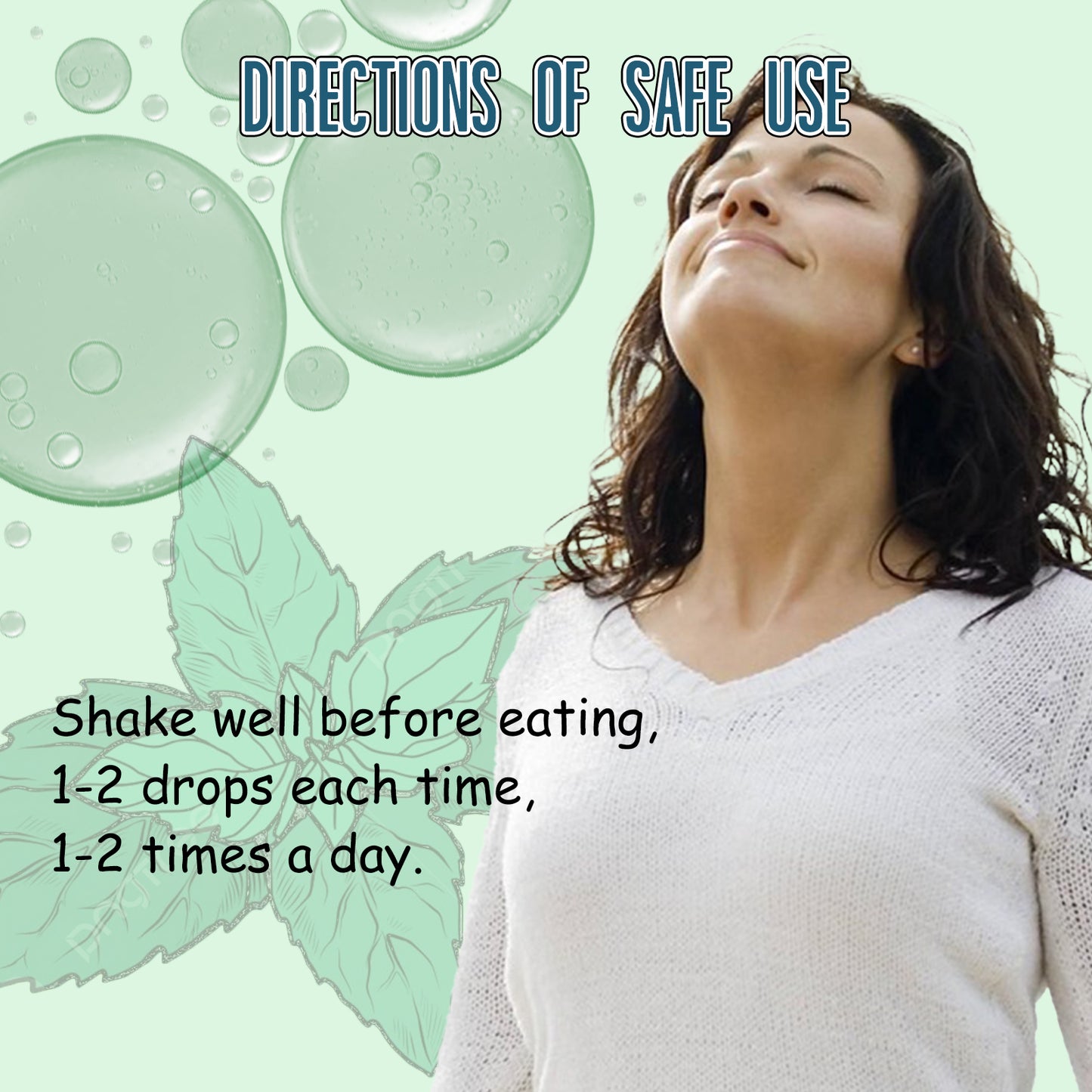 Chlorophyll Liquid Drops, Improve The Bad Breath Odor Beautiful Body Shape Body Improve The Body Energy