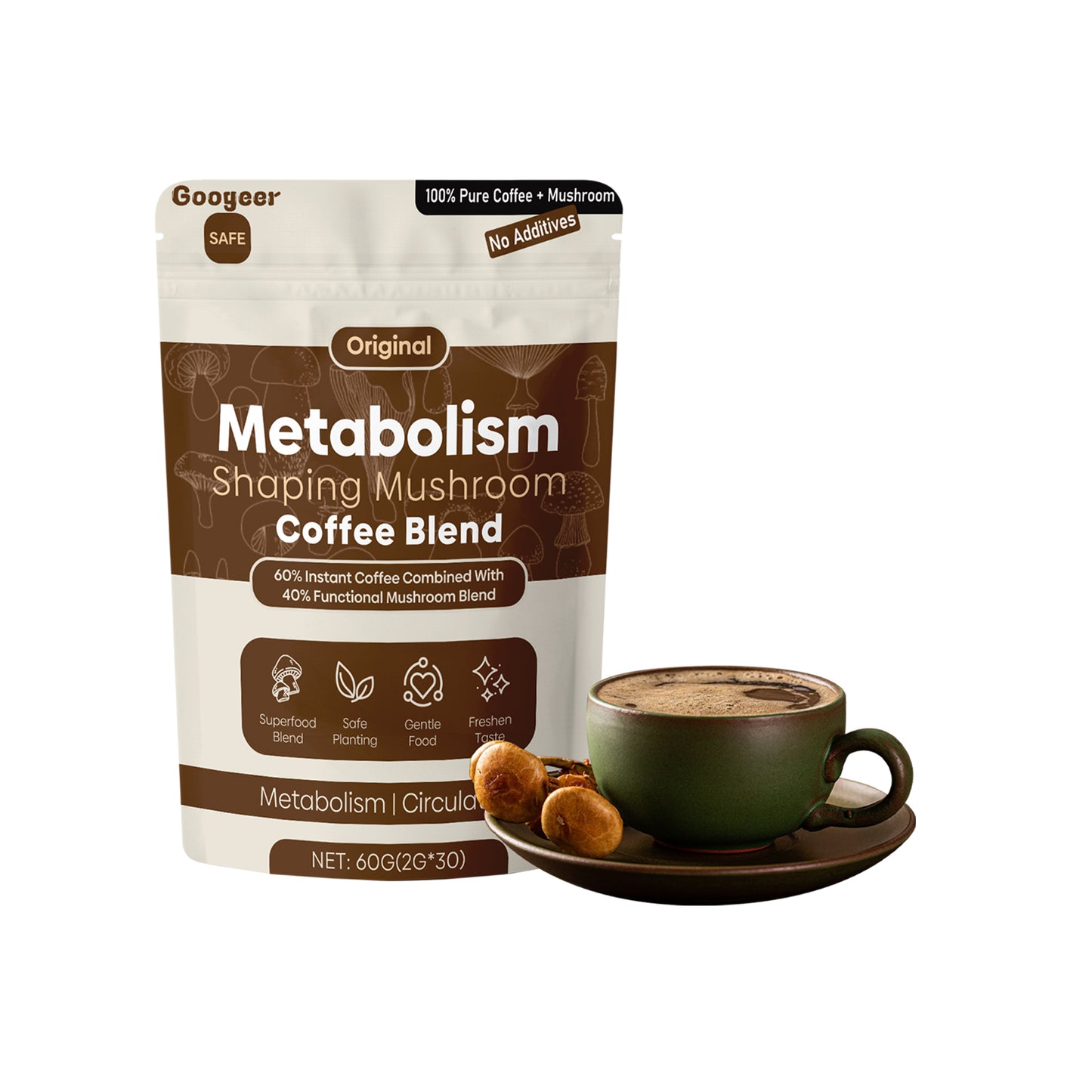 Metabolism Shaping Mushroom Coffee Blend